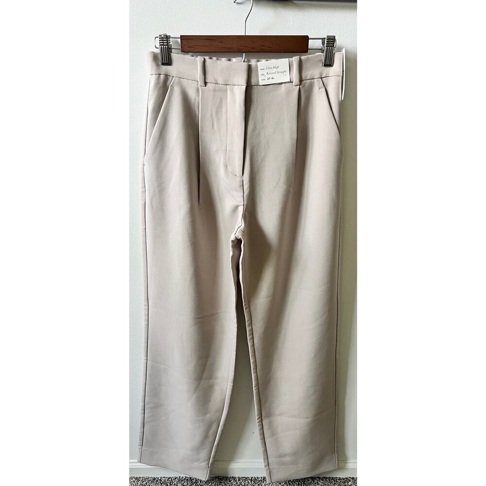 Abercrombie & Fitch Tapered pants women's size 27/4r brand new